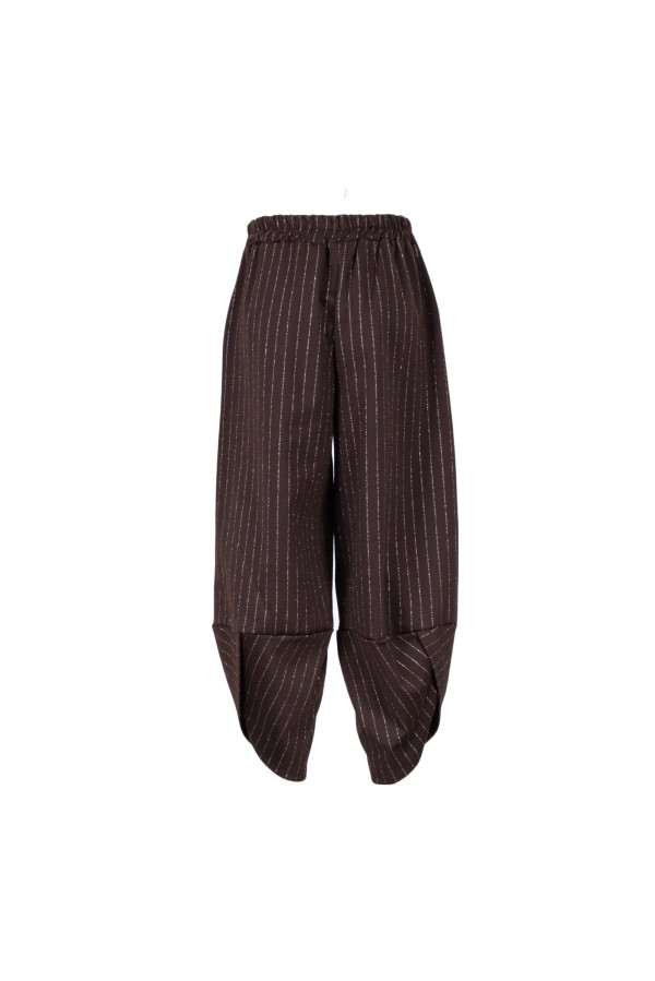 U R Ink BRUJO 244W430 PANTALONI CAFFÉ Moda