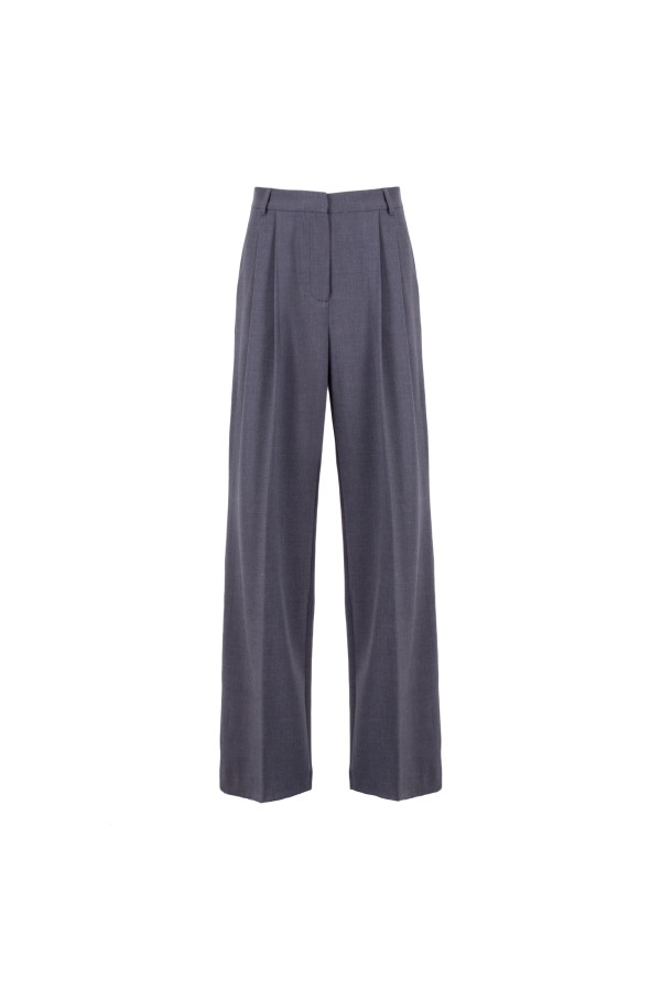 U R Ink BAZA 244W44A PANTALONI GRIGIO Vendita