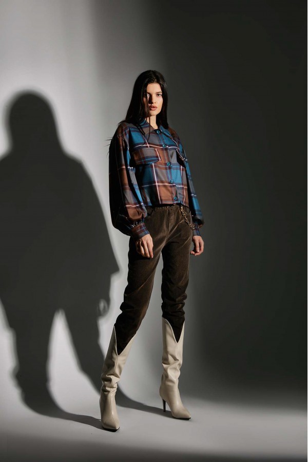 U R Ink MICAELA044W1E0 CAMICIE e BLUSE BLUE Spedizione Gratuita