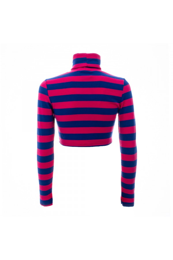 U R Ink MEDELLIN134W2Z8 MAGLIERIA BLU/MAGENTA Fino Al -60%