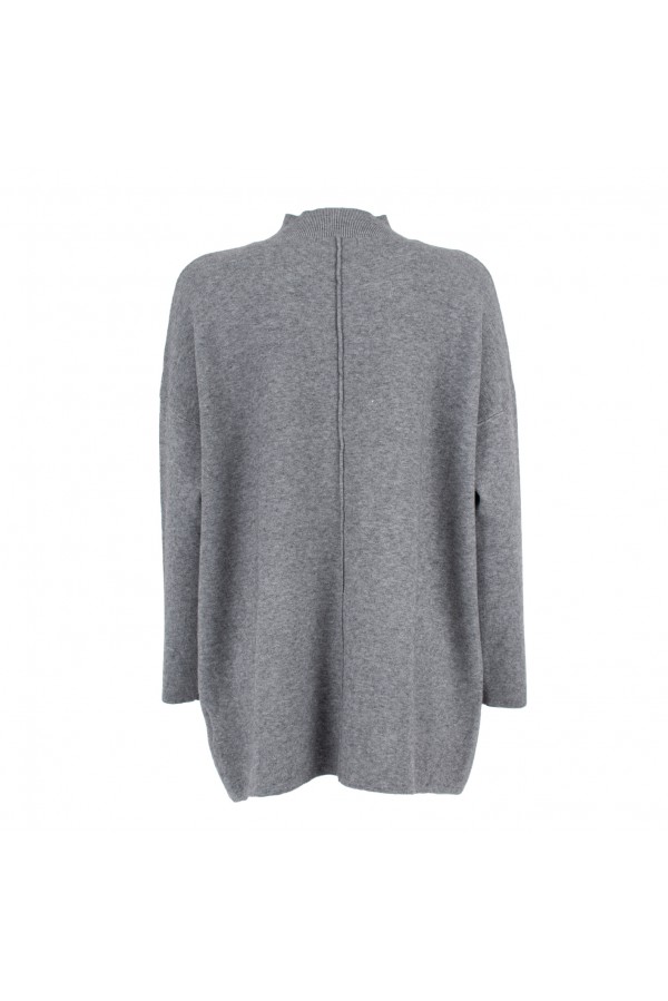 U R Ink NILDE204W1B2 MAGLIERIA GREY Vendita Calda