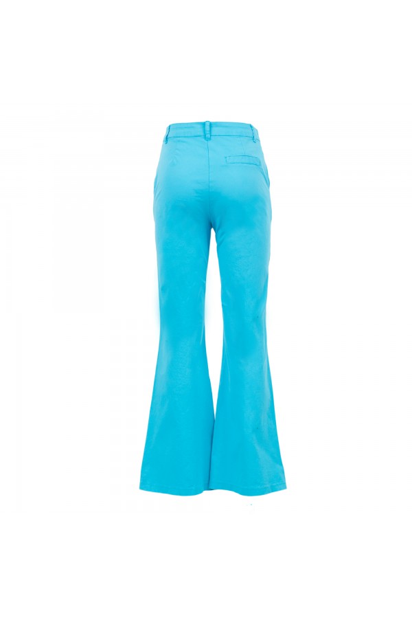 U R Ink CARTAGENA244S3M0 PANTALONI BLU Consegna Veloce