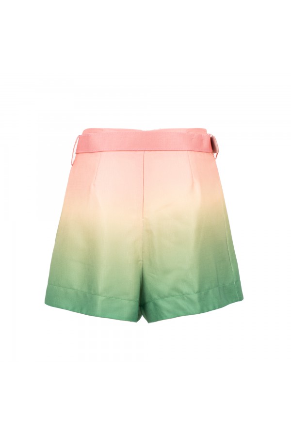 U R Ink SUCRE094S39F SHORTS ROSA-VERDE Offerta