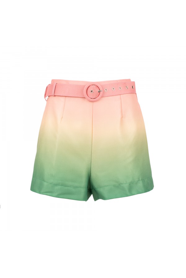 U R Ink SUCRE094S39F SHORTS ROSA-VERDE Offerta