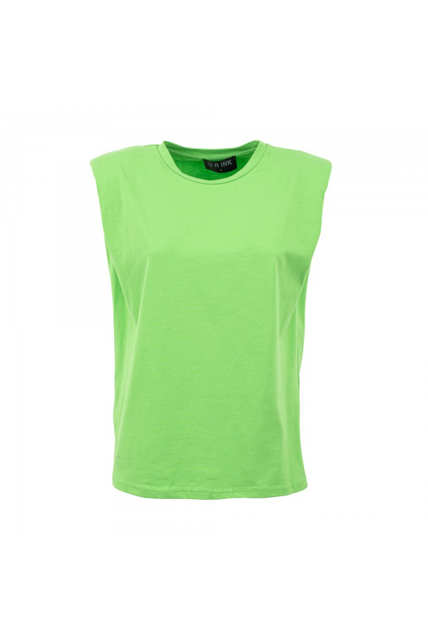 U R Ink GAVÁ004S3F2 T-SHIRT VERDE Prezzo Ridotto
