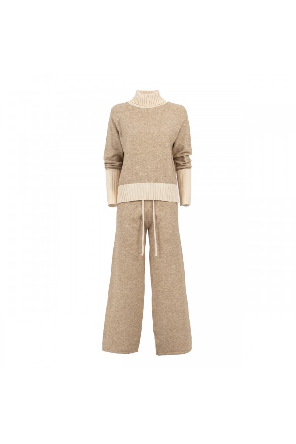U R Ink VANDA 264W1B0 SET e COORDINATI BEIGE In Vendita