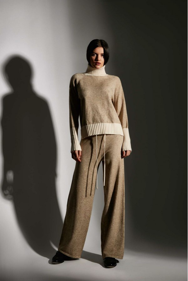 U R Ink VANDA 264W1B0 SET e COORDINATI BEIGE In Vendita