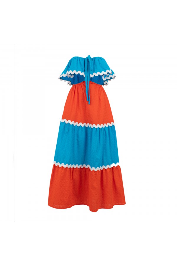 U R Ink SAN MIGUEL 114S38F ABITI AZZURRO/ARANCIO Vendite Flash
