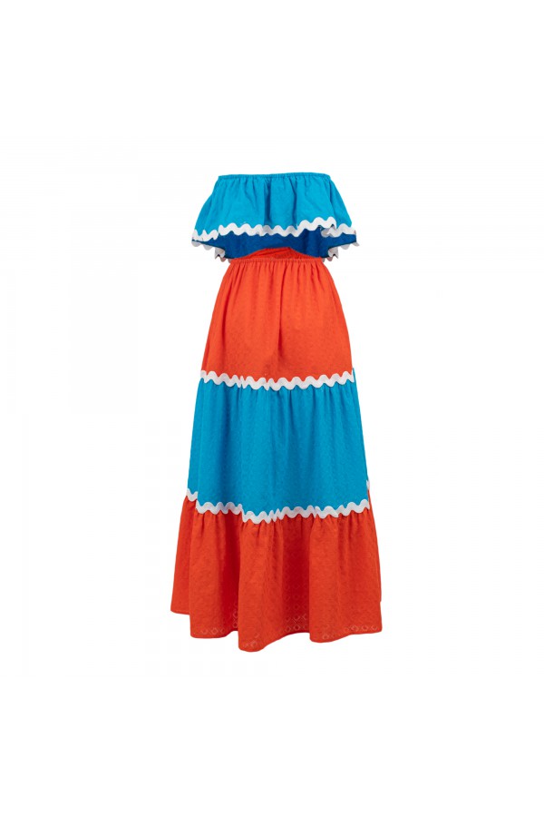 U R Ink SAN MIGUEL 114S38F ABITI AZZURRO/ARANCIO Vendite Flash