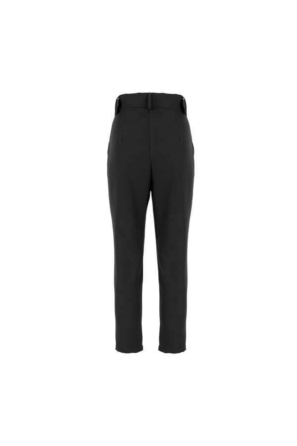 U R Ink RICCARDINA 054W1A4 PANTALONI BLACK Soddisfazione Garantita