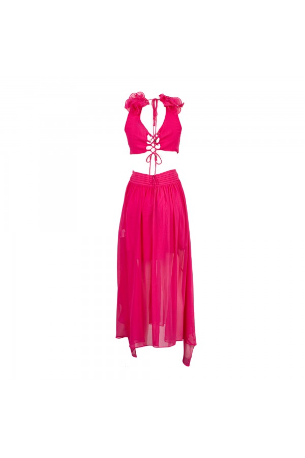 U R Ink ONDA 114S49C ABITI FUCSIA Sottocosto