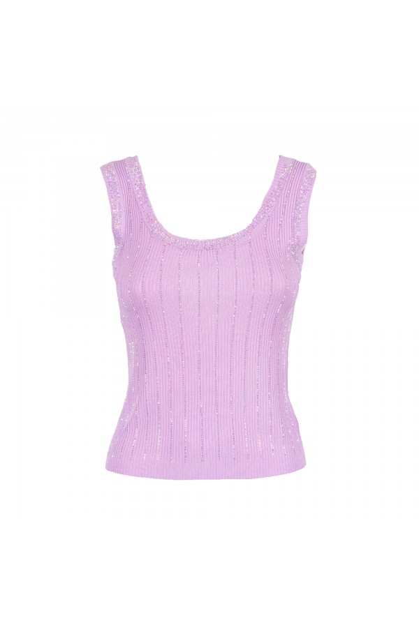 U R Ink PISCO 344S4B9 TOP e BODY LILLA Vendita Calda