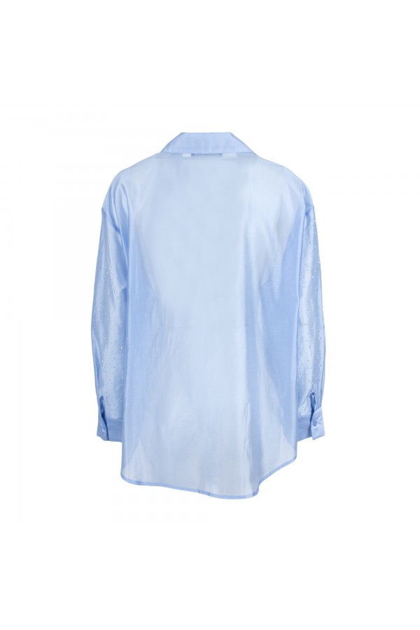 U R Ink PISCO 254S4G0 CAMICIE e BLUSE CELESTE I Più Venduti