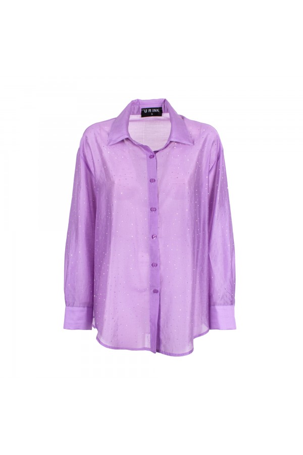U R Ink PISCO 254S4B9 CAMICIE e BLUSE LILLA Vendite Flash