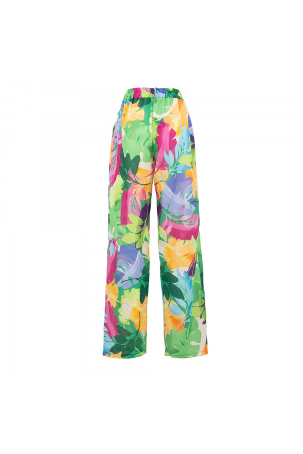 U R Ink AMARANTE244S3C2 PANTALONI MULTICOLORE Qualità Garantita