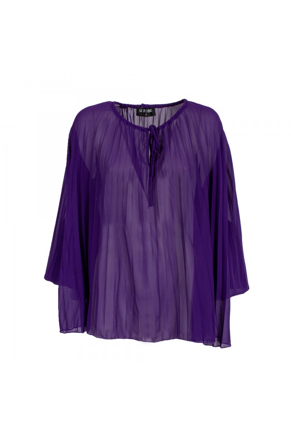 U R Ink OLIVOS 234S4F8 CAMICIE e BLUSE VIOLA Promozione Limitata