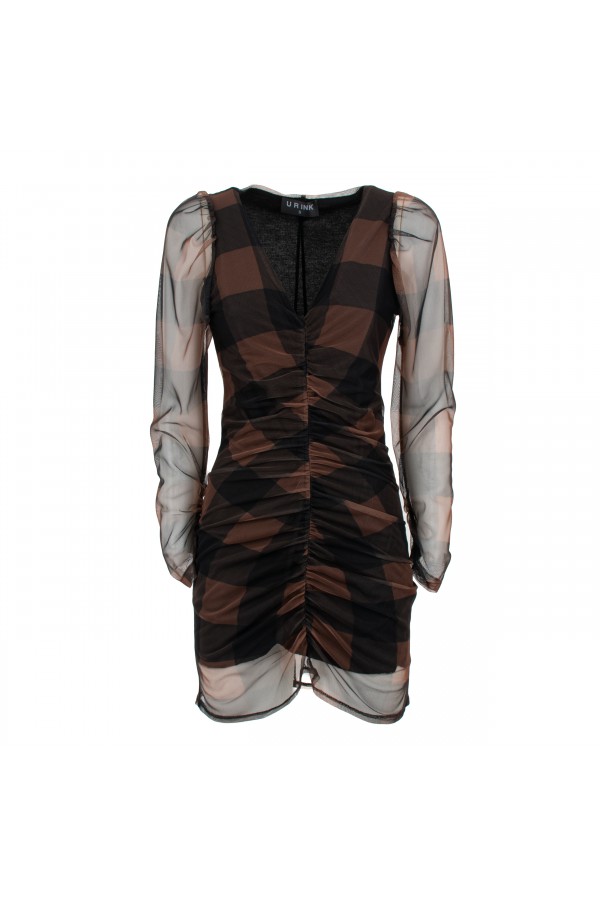 U R Ink CINZIA144W1U3 ABITI BLK-TOBACCO Saldi