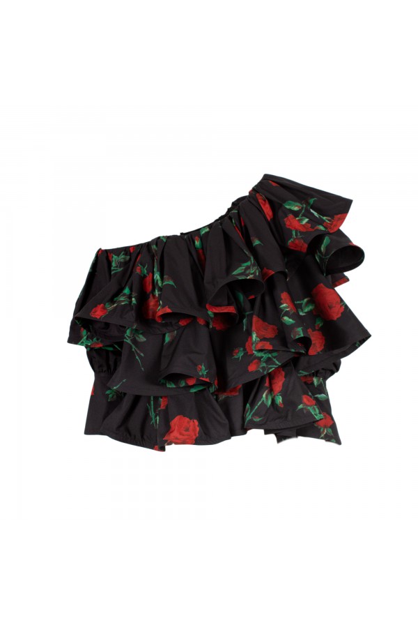 U R Ink VISEU 234S4J0 CAMICIE e BLUSE NERO-ROSSO Vendita