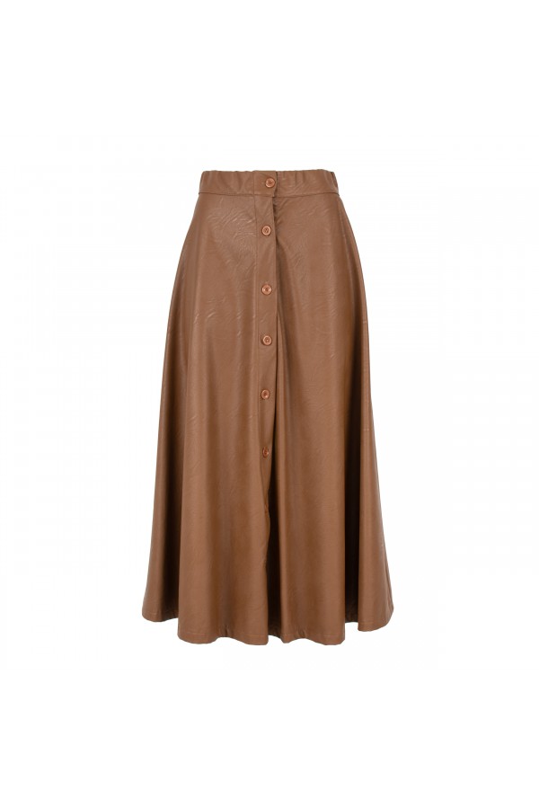 U R Ink DARIA024W1H4 GONNE CARAMEL Acquista Ora