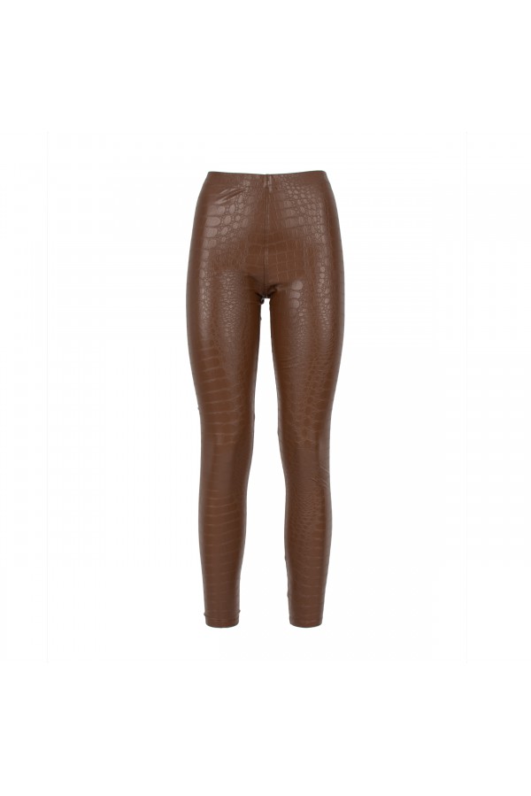 U R Ink CROCO514W1E4 PANTALONI TOBACCO Promozione Limitata