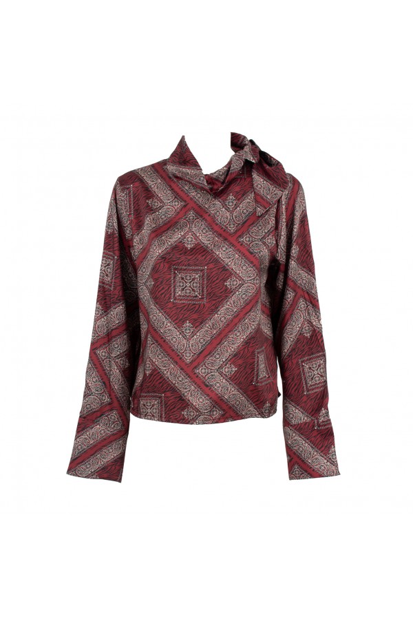 U R Ink BICE194W1A7 CAMICIE e BLUSE BORDEAUX Negozio