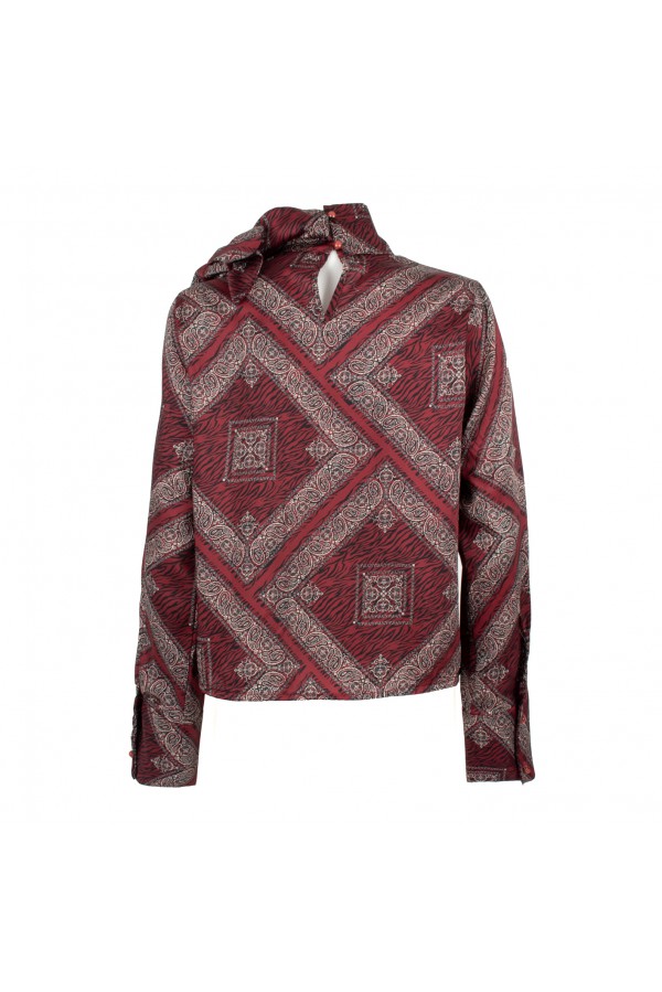 U R Ink BICE194W1A7 CAMICIE e BLUSE BORDEAUX Negozio