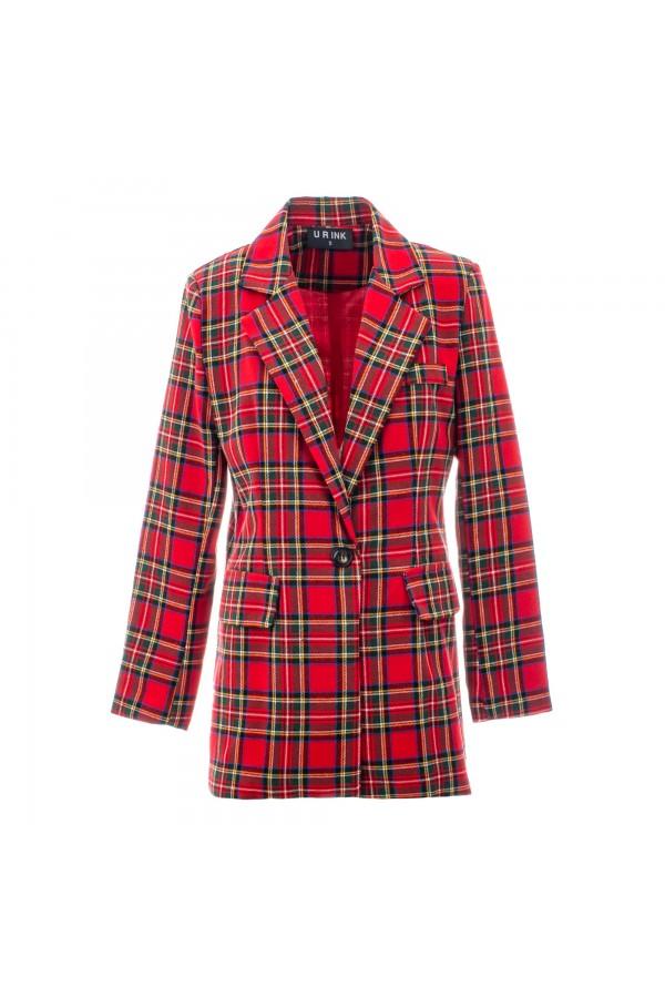 U R Ink BARBATE404W2Z5 GIACCHE TARTAN Fino al 60% di sconto