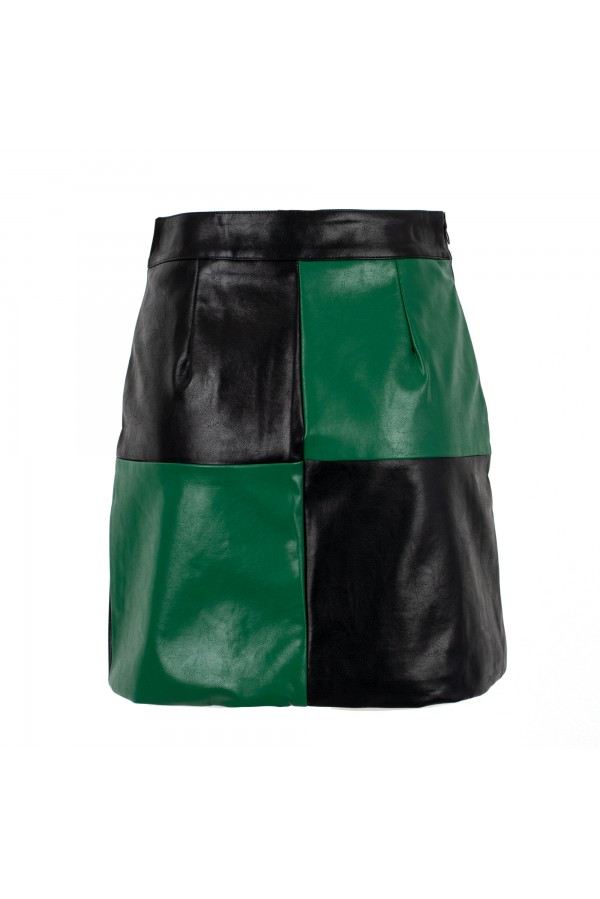 U R Ink TRENTON 014W35B GONNE NERO-VERDE Solo un giorno rimasto