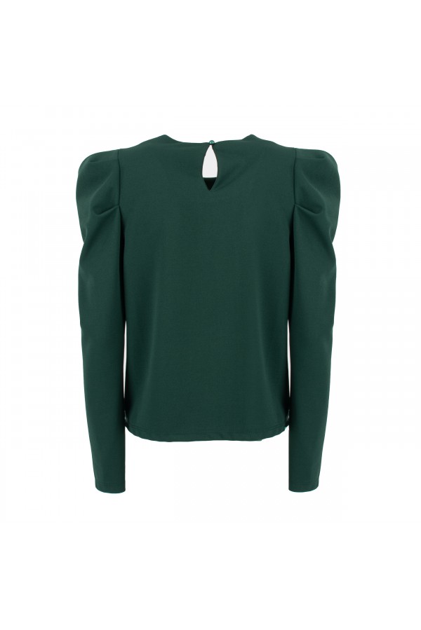 U R Ink ISOTTA194W1A8 CAMICIE e BLUSE GREEN In vendita