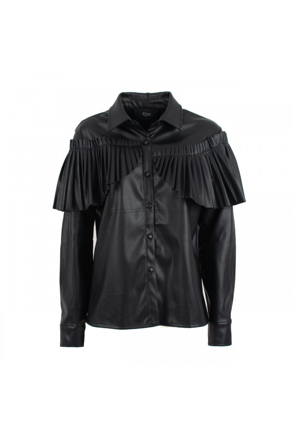 U R Ink HARPE254W2D6 CAMICIE e BLUSE NERO Italia