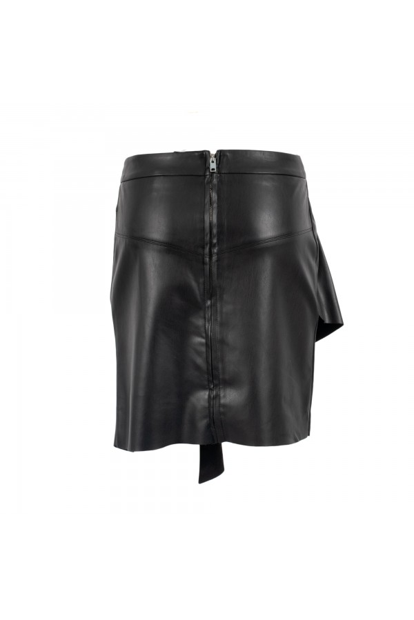 U R Ink SET SKIRT 014W3D6 GONNE NERO Pezzi Unici