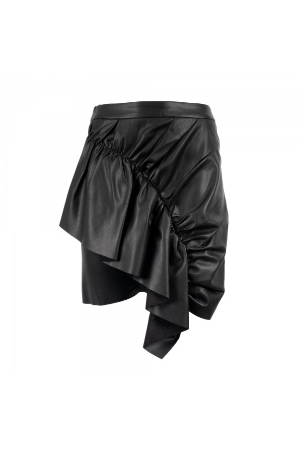 U R Ink SET SKIRT 014W3D6 GONNE NERO Pezzi Unici