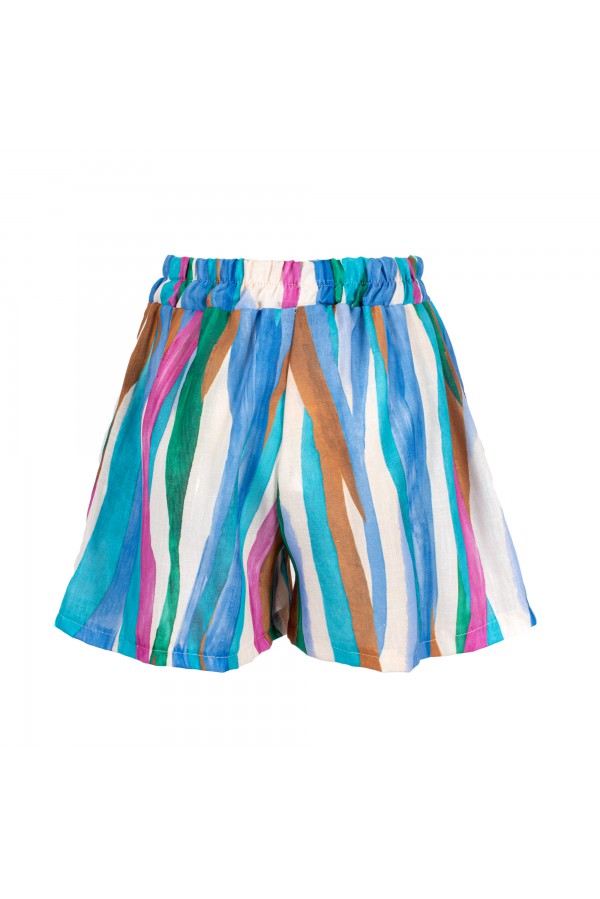 U R Ink AVEIRO 094S4C2 SHORTS MULTICOLORE Shopping Online