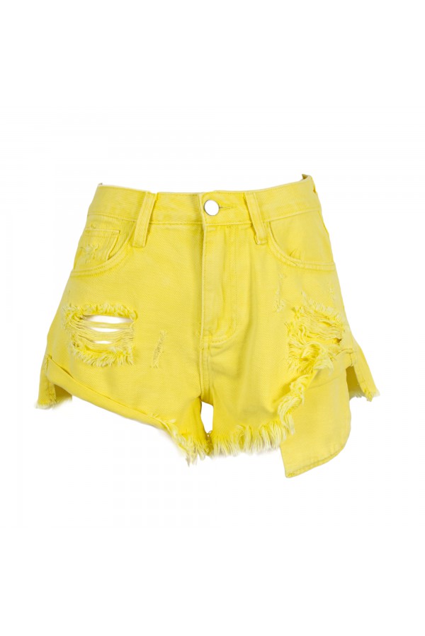U R Ink CORO 094S414 SHORTS DENIM GIALLO Cyber Monday