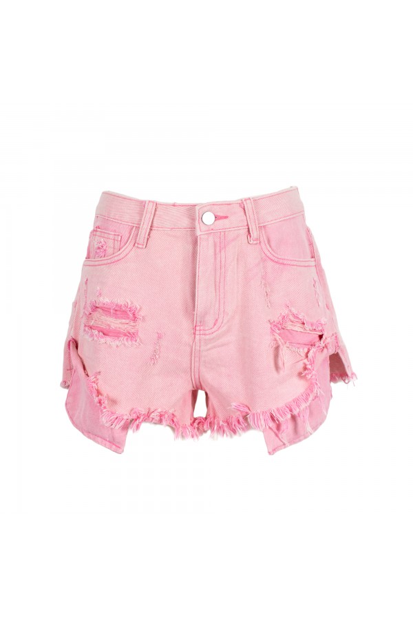 U R Ink CORO 094S410 SHORTS DENIM ROSA Offerta natalizia