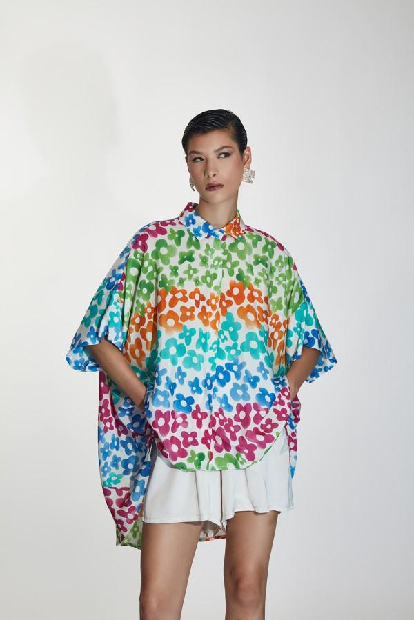 U R Ink CALAMA 254S4C2 CAMICIE e BLUSE MULTICOLORE Latest fashion