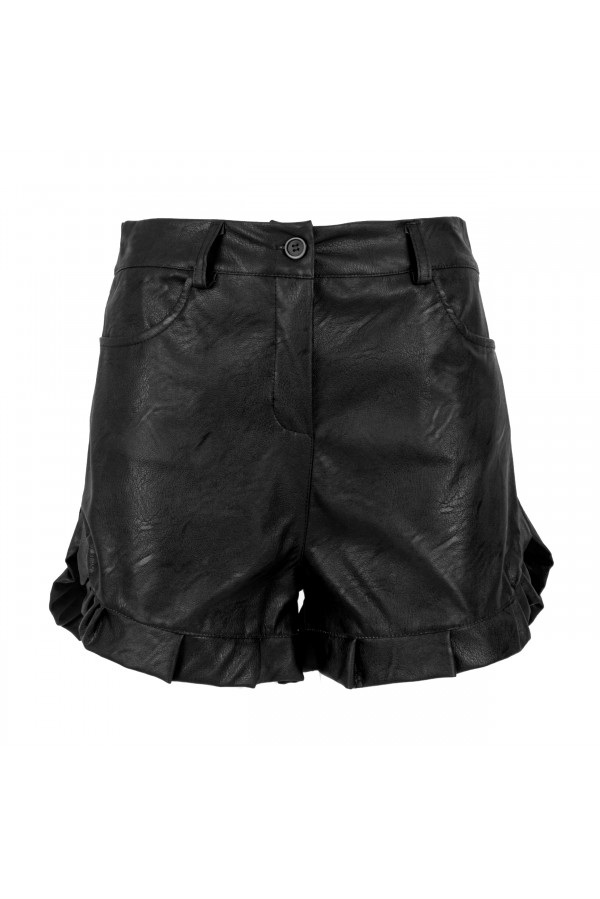 U R Ink ERICA094W1A4 SHORTS BLACK Grandi sconti