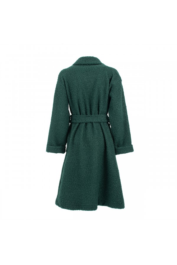U R Ink EMANUELA084W1A8 CAPPOTTI GREEN Nuovi prodotti