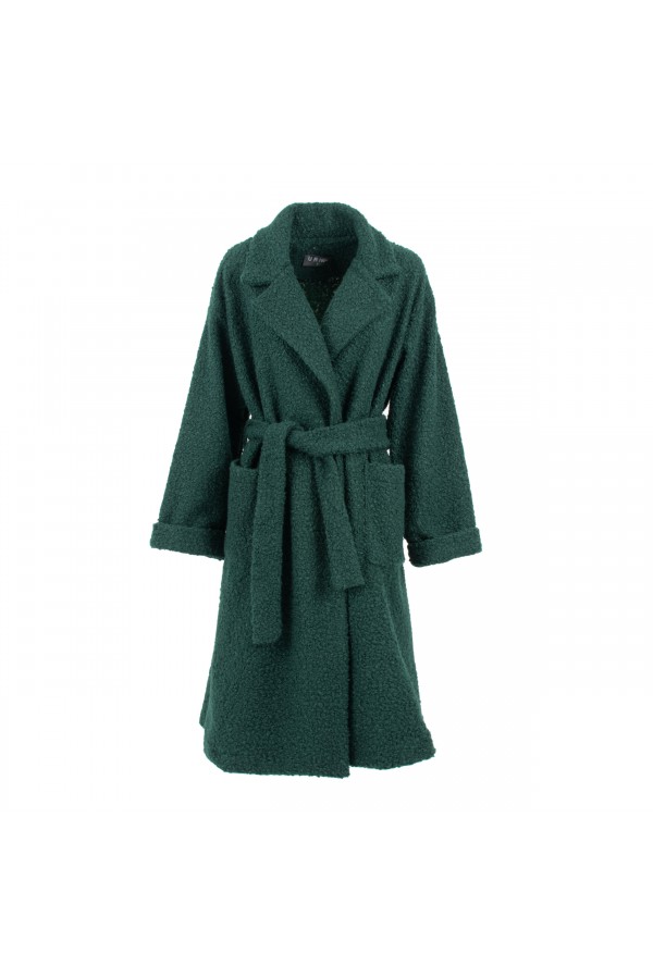 U R Ink EMANUELA084W1A8 CAPPOTTI GREEN Nuovi prodotti