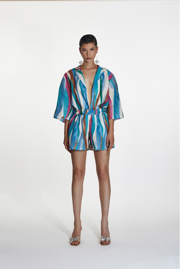 U R Ink AVEIRO 254S4C2 CAMICIE e BLUSE MULTICOLORE Rilascio limitato