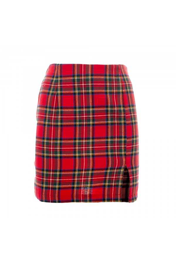 U R Ink ADRA014W2Z5 GONNE TARTAN Latest stili