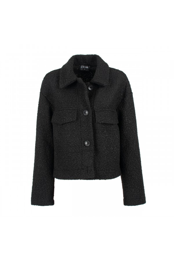 U R Ink FAUSTA034W1A4 GIACCHE BLACK Ultimi due giorni