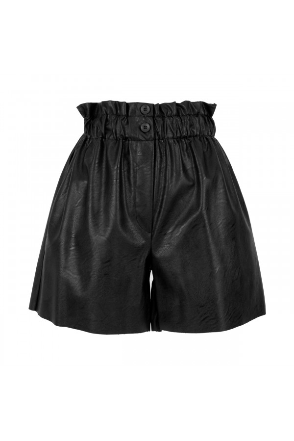 U R Ink FRANCA094W1A4 SHORTS BLACK Fino al 65% di sconto