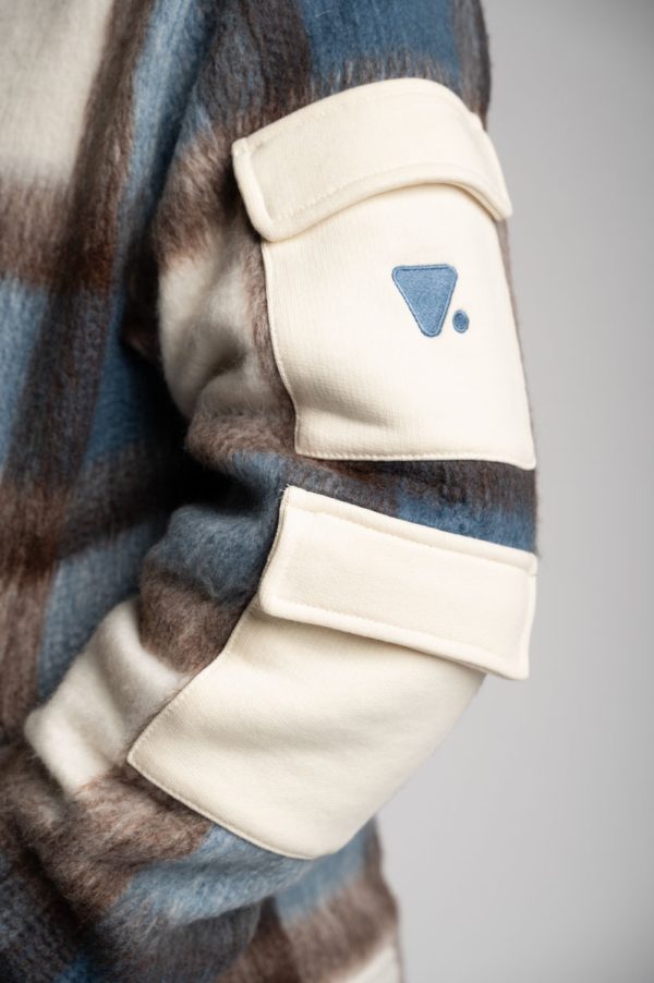 Valvola Fashion GIACCA CON ABBOTTONATURA TARTAN Negozi Online
