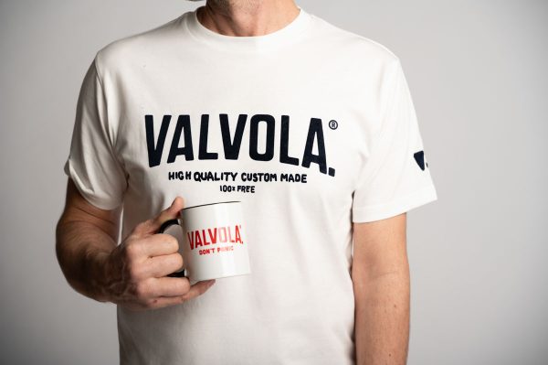 Valvola Fashion T-SHIRT MANICA CORTA BASICO TINTO IN PEZZA Acquista Ora