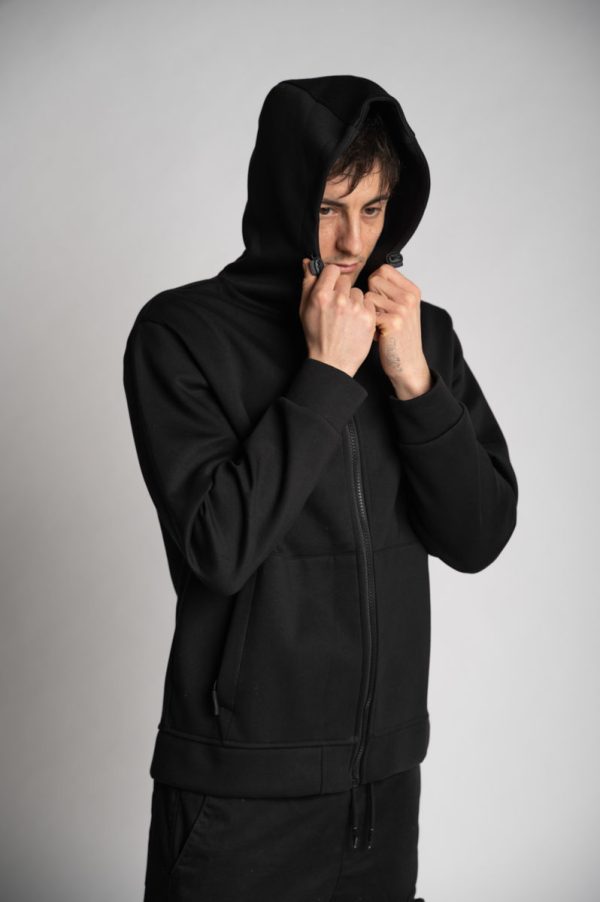 Valvola Fashion FELPA CAPPUCCIO FULL ZIP CUSTOM MADE Novità