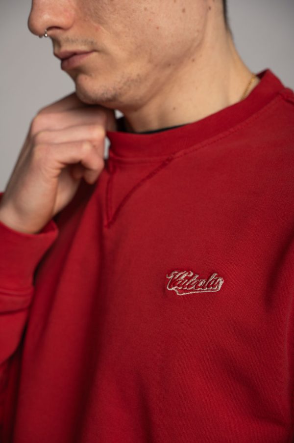Valvola Fashion FELPA GIROCOLLO LOGO COLLEGE Online