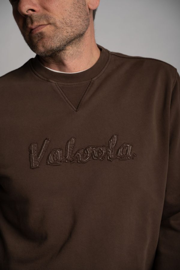Valvola Fashion FELPA GIROCOLLO LOGO SCRIPT Outlet
