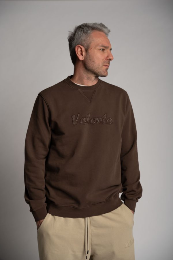 Valvola Fashion FELPA GIROCOLLO LOGO SCRIPT Outlet