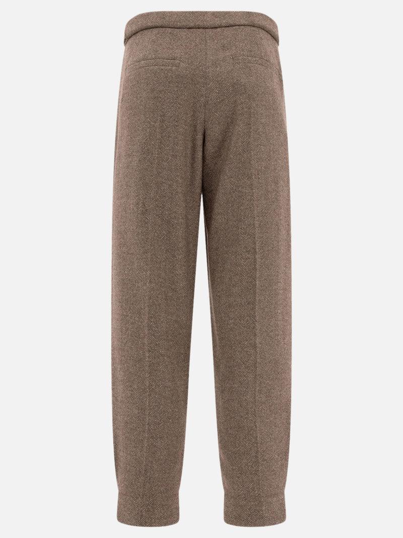 Vietti Brunello Cucinelli Pantaloni "Baggy Sartorial" Vendita Economica